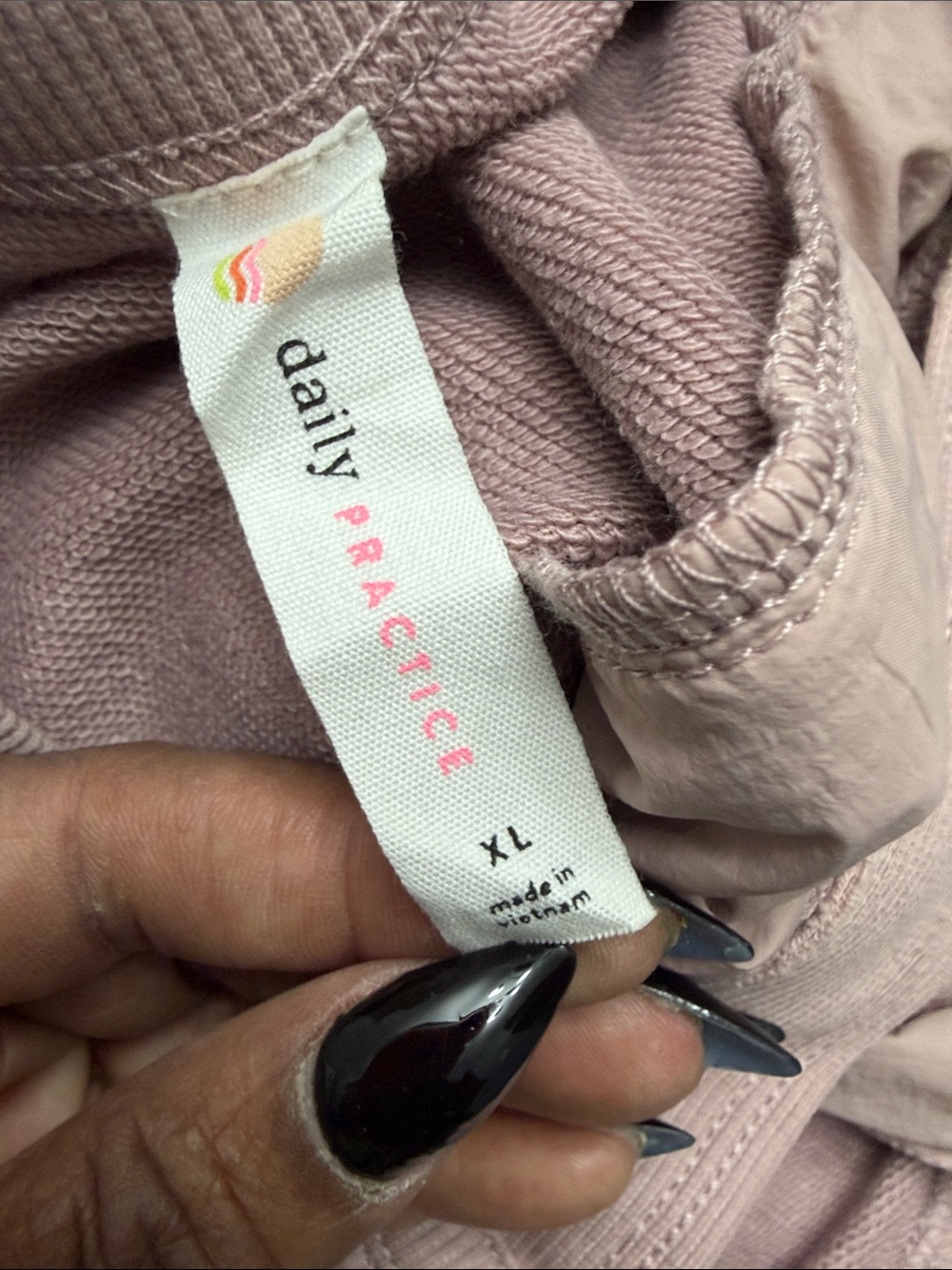 Daily Practice by Anthropologie Layered Short-Sleeve Asymmetrical XL - Picture 7 of 7